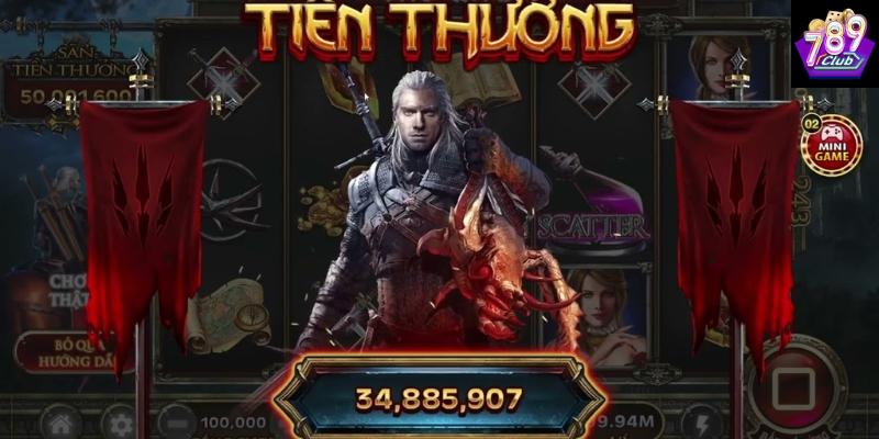 Lợi ích khi chơi nổ hũ The Witcher tại 789club
